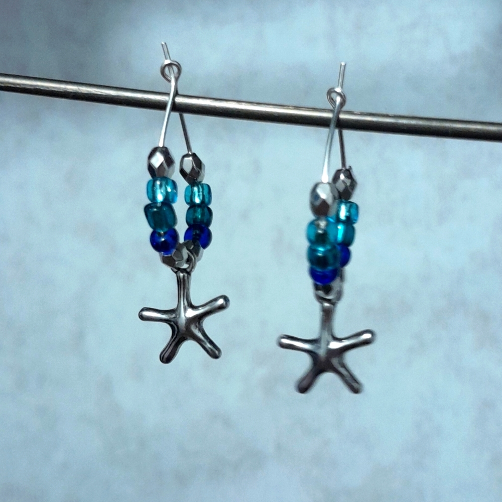 Handmade Starfish Earrings